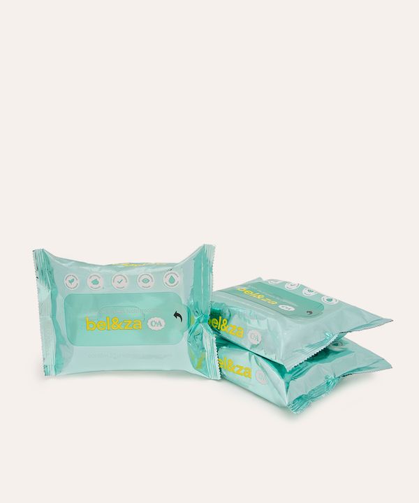 kit lenço de limpeza facial micelar beleza cea leve 3 pague 2 UNICO