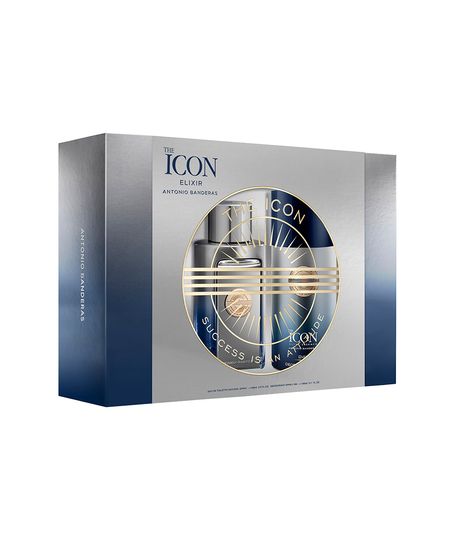 kit banderas The Icon elixir eau de parfum 100ml e desodorante spray 24h 150ml UNICO