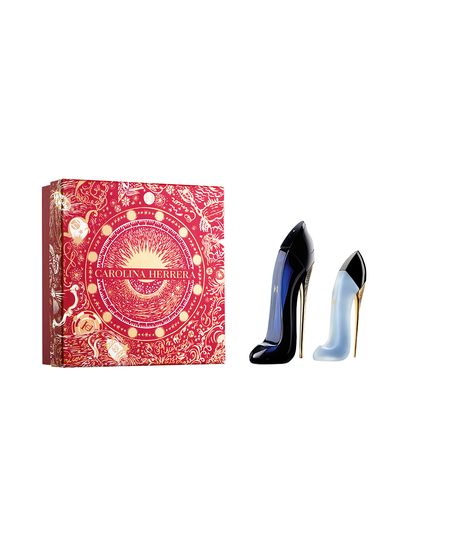 kit carolina herrera good girl eau de parfum 80ml e hair mist 30ml UNICO kit carolina herrera good girl eau de parfum 80ml e hair mist 30ml UNICO