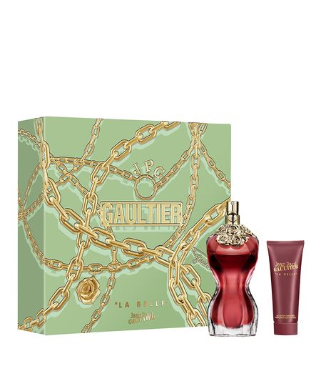 kit jean paul gaultier la belle eau de parfum 100ml e creme corporal perfumed 75ml UNICO kit jean paul gaultier la belle eau de parfum 100ml e creme corporal perfumed 75ml UNICO