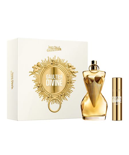 kit jean paul gaultier divine eau de parfum 100ml e megaspritzer 10ml UNICO kit jean paul gaultier divine eau de parfum 100ml e megaspritzer 10ml UNICO