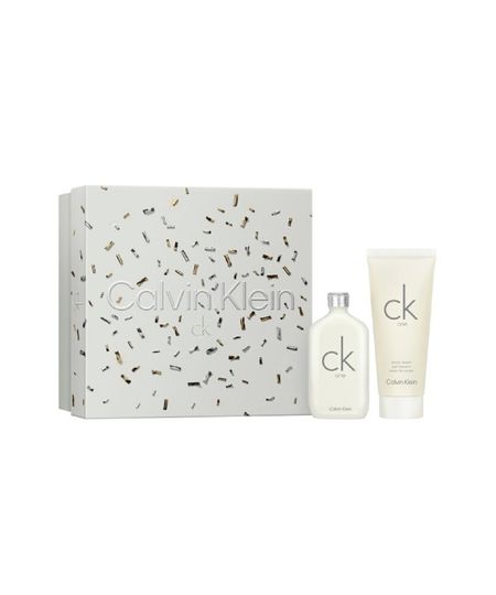 kit coffret calvin klein one eau de toilette 50ml e gel de banho 100ml - TRANSPARENT UNICO