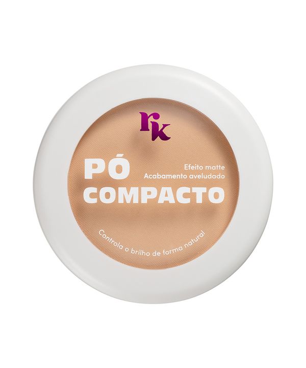 pó compacto super fixo bege - ruby kisses UNICO