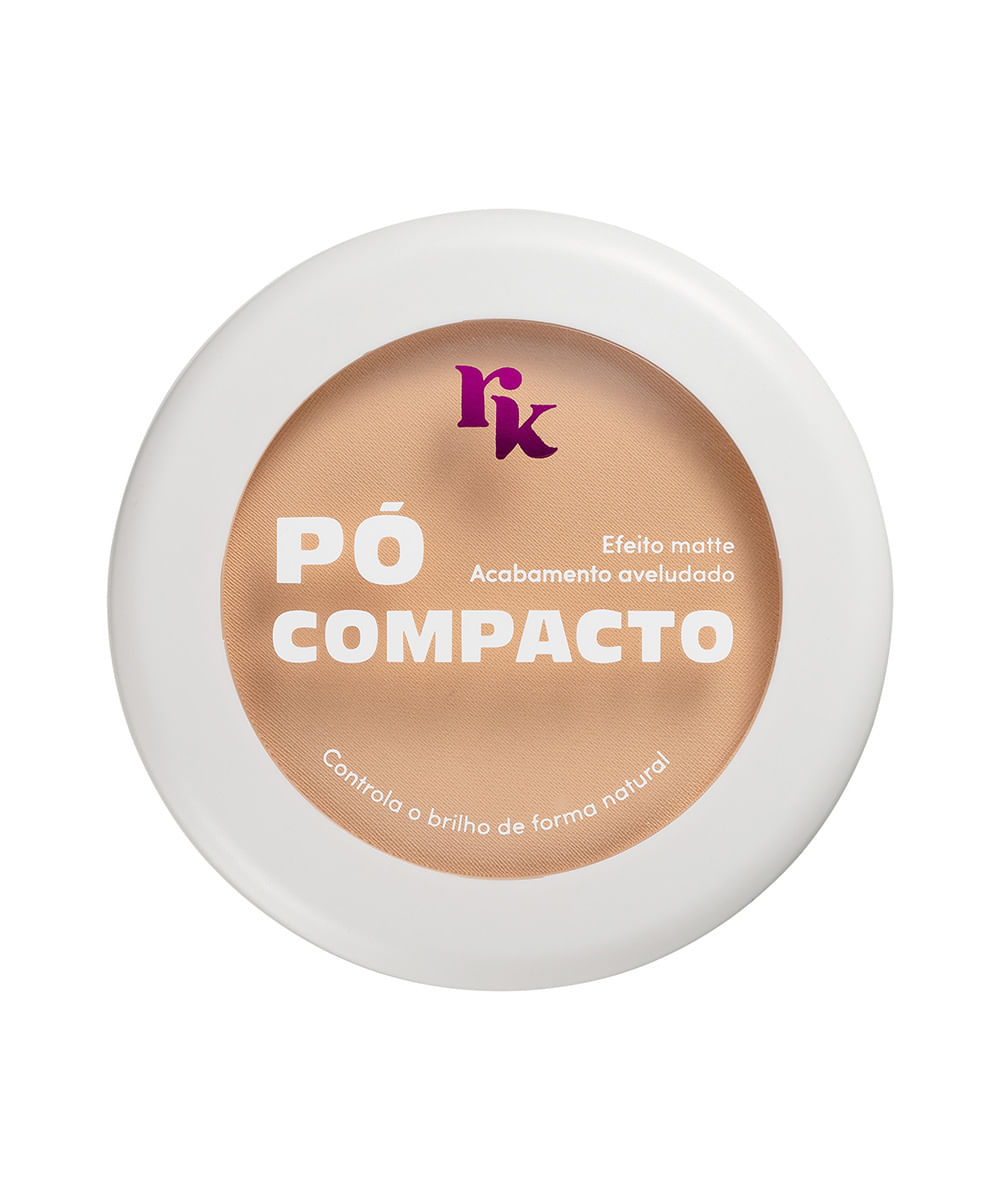 pó compacto super fixo bege - ruby kisses