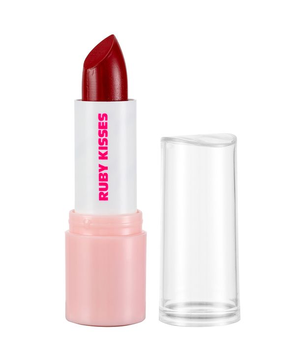 batom clássico ruby kisses vermelho sexy UNICO