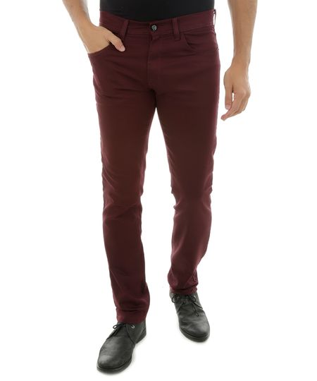 Calca-Slim-Vinho-8252959-Vinho_1 Calca-Slim-Vinho-8252959-Vinho_1