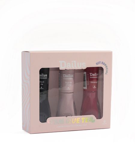 kit 3 esmaltes dailus tem que ter UNICO kit 3 esmaltes dailus tem que ter UNICO