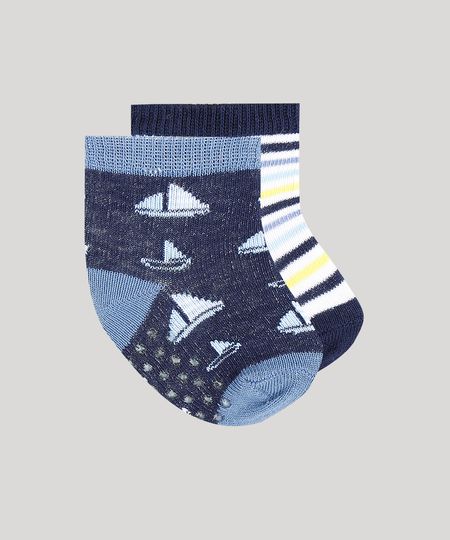 Kit-de-2-Meias-Infantis-Cano-Medio-Estampadas-Multicor-9333531-Multicor_1 Kit-de-2-Meias-Infantis-Cano-Medio-Estampadas-Multicor-9333531-Multicor_1