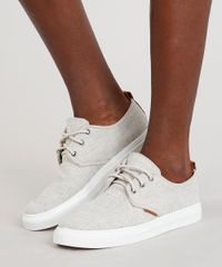 Tenis-Masculino-em-Lona-Bege-Claro-9316171-Bege_Claro_2
