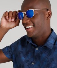 Oculos-de-Sol-Redondo-Masculino-Oneself-Prateado-9392407-Prateado_2