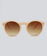 Oculos-de-Sol-Redondo-Feminino-Oneself-Bege-9392473-Bege_1