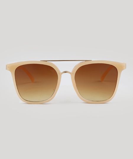 Oculos-de-Sol-Quadrado-Feminino-Oneself-Bege-9392476-Bege_1