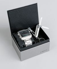 Kit-de-Relogio-Analogico-Lince-Masculino---Chaveiro-Canivete---KD41P1SX-Prateado-9396600-Prateado_1