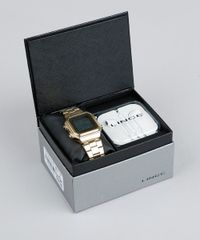 Kit-de-Relogio-Digital-Lince-Masculino---Fone-de-Ouvido---SDG616L-KD77BXKX-Dourado-9373714-Dourado_1