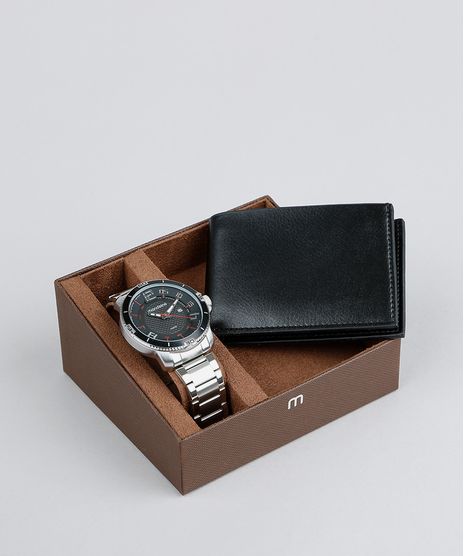 Kit-de-Relogio-Analogico-Mondaine-Masculino---Carteira---53667G0MVNS2K-Prateado-9377652-Prateado_1