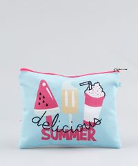 Necessaire-Feminina-com-Divisorias-Gato-Sereia-Verde-Claro-9322310-Verde_Claro_1