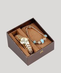 Kit-de-Relogio-Analogico-Mondaine-Feminino---Pulseira---53540LPMVDE1K-Dourado-9377326-Dourado_1