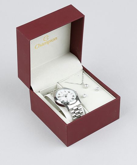 Kit-de-Relogio-Analogico-Champion-Feminino---Colar---Brinco---CN29221Q-Prateado-9375639-Prateado_1 Kit-de-Relogio-Analogico-Champion-Feminino---Colar---Brinco---CN29221Q-Prateado-9375639-Prateado_1