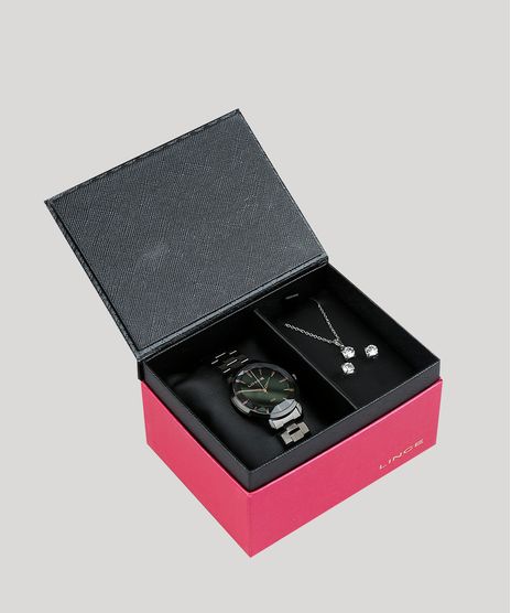 Kit-de-Relogio-Analogico-Lince-Feminino---Colar---Brinco---LRN4563L-KD67P1PX-Preto-9373705-Preto_1