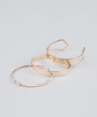 Kit-de-3-Braceletes-Femininos-Dourado-9261714-Dourado_1
