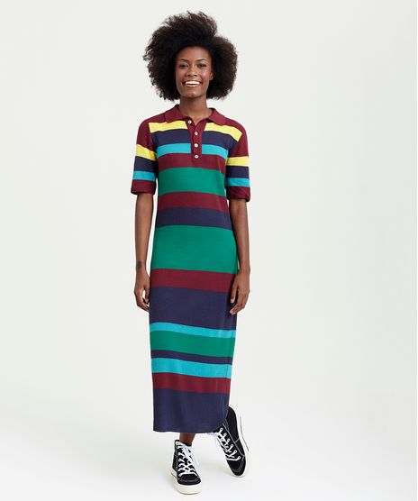 Vestido-Polo-Feminino-Mindset-Midi-em-Tricot-Listrado-Vinho-9394373-Vinho_1