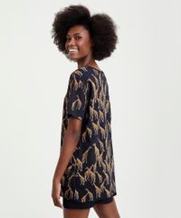 T-shirt-Feminina-Mindset-Estampada-de-Girafas-Manga-Curta-Preta-9394893-Preto_2