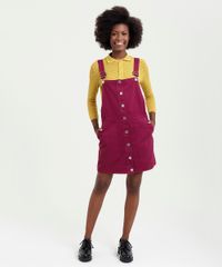 Salopete-de-Sarja-Feminina-Mindset-Curta-Roxa-9391042-Roxo_3