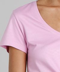 T-Shirt-Feminina-Viscose-Manga-Curta-Decote-Redondo-Lilas-9302884-Lilas_4
