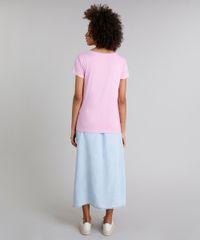 T-Shirt-Feminina-Viscose-Manga-Curta-Decote-Redondo-Lilas-9302884-Lilas_5