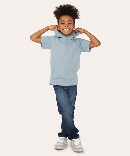 camiseta de moletom juvenil com capuz manga curta verde claro 10 camiseta de moletom juvenil com capuz manga curta verde claro 10