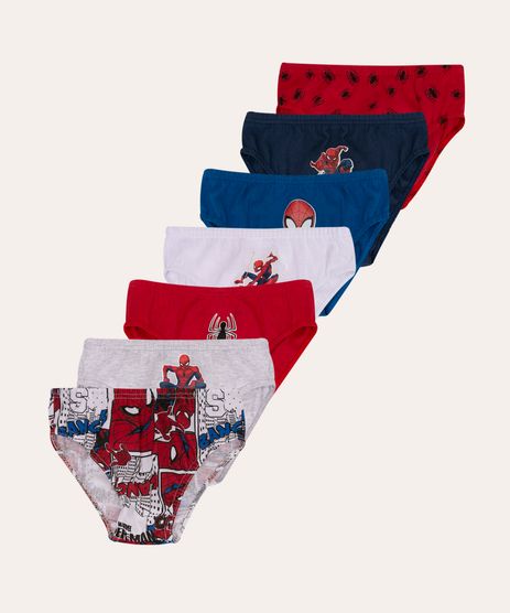 KIT C/ 03 CUECAS SLIP INFANTIL ZHOMEM KIDS