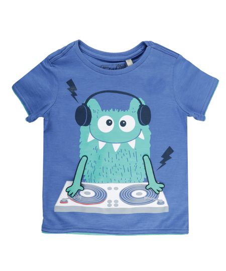 Camiseta-Monstro-Dj-Azul-8205727-Azul_1 Camiseta-Monstro-Dj-Azul-8205727-Azul_1