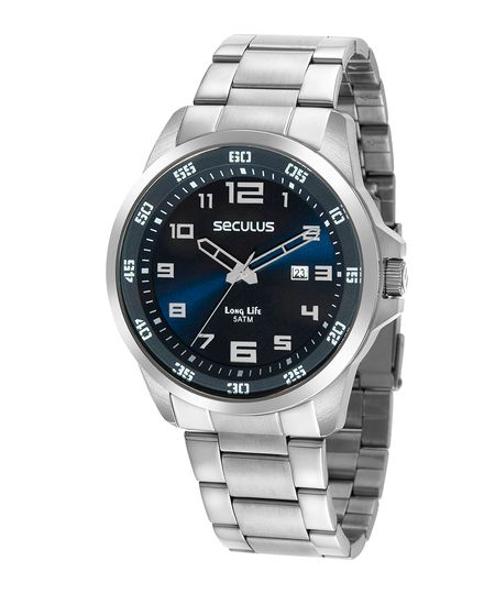 kit de relógio analógico seculus 44011g0svna1ke e carteira UNICO kit de relógio analógico seculus 44011g0svna1ke e carteira UNICO