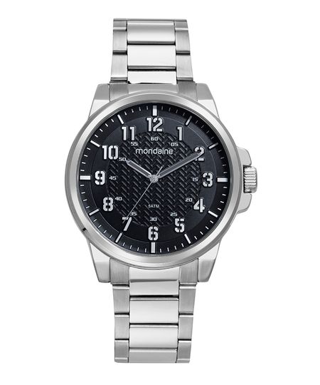 relógio analógico mondaine 32559G0MKNE1K1 UNICO
