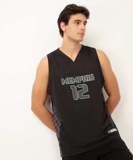 regata com recorte memphis esportiva ace preto P