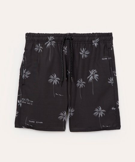 bermuda juvenil coqueiros com bolsos cinza 10