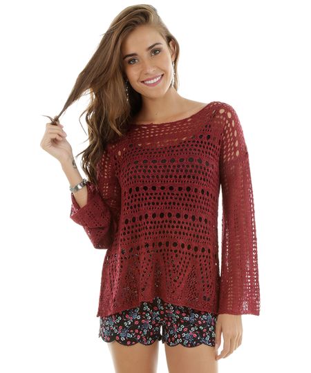 Sueter-de-trico-Vinho-8176513-Vinho_1 Sueter-de-trico-Vinho-8176513-Vinho_1