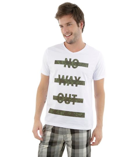 Camiseta--No-Way-Out--Branca-8268887-Branco_1 Camiseta--No-Way-Out--Branca-8268887-Branco_1