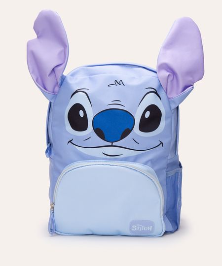 mochila infantil stitch azul UNICO