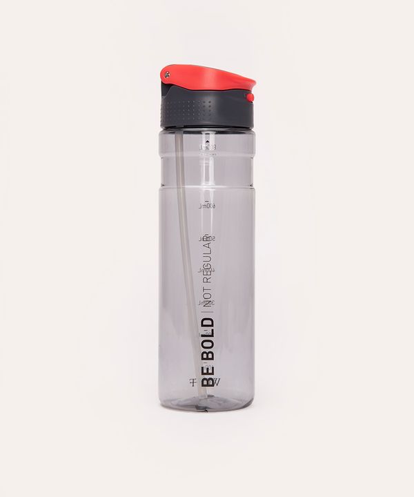 garrafa squeeze com alça 830ml preto UNICO
