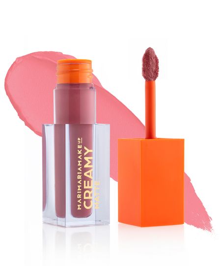 batom líquido creamy matte rose nude mari maria UNICO
