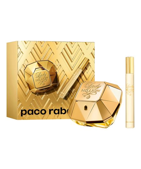 kit lady million eau de parfum 50ml e travel spray 10ml UNICO kit lady million eau de parfum 50ml e travel spray 10ml UNICO