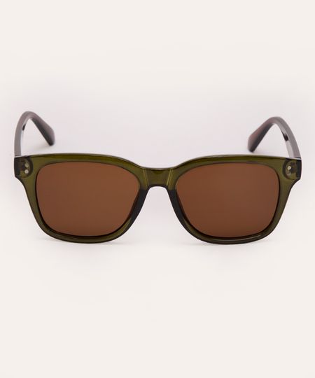 óculos de sol quadrado verde UNICO óculos de sol quadrado verde UNICO