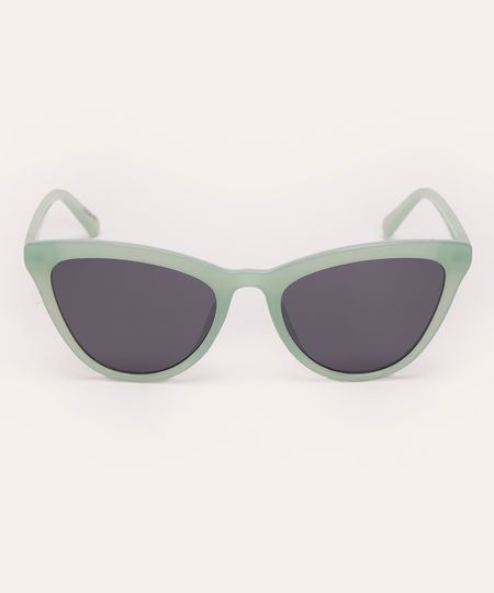 óculos de sol gatinho verde UNICO