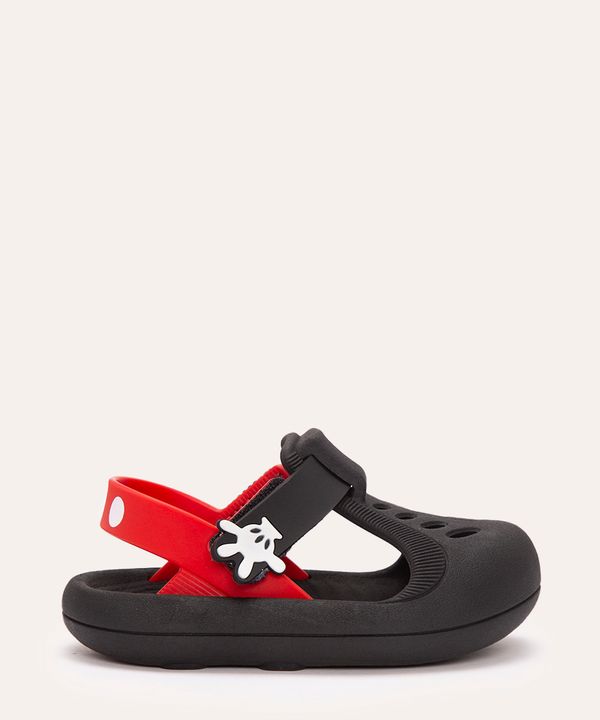 sandália infantil mickey preto 23-24