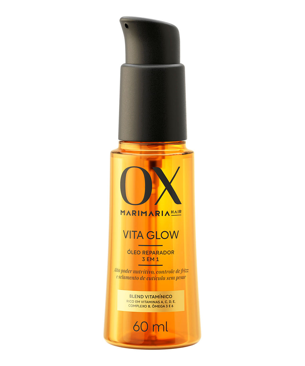 óleo reparador OX mari maria vita glow 60ml óleo reparador OX mari maria vita glow 60ml