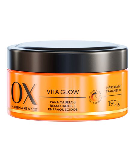 máscara de tratamento OX mari maria vita glow 190g 190 G máscara de tratamento OX mari maria vita glow 190g 190 G