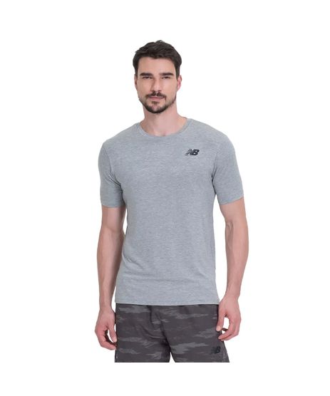 Camiseta Masculina New Balance Accelerate Print Oliva