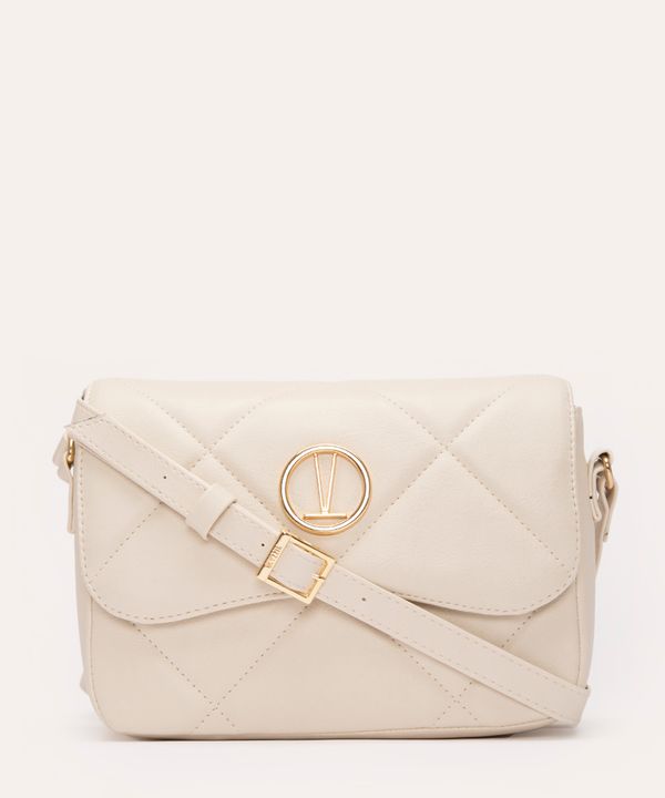 bolsa cross matelassê vizzano off white UNICO