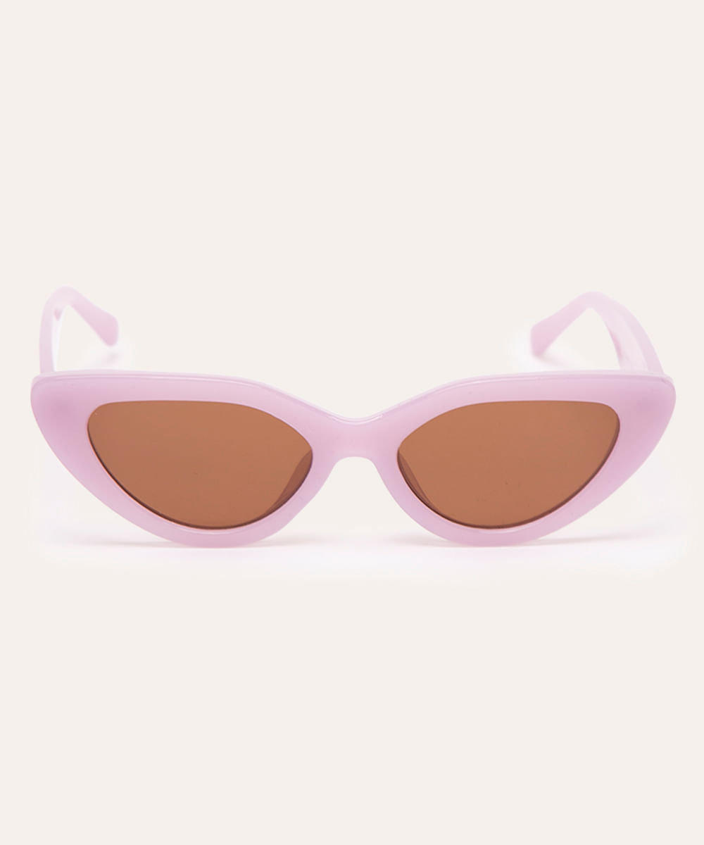 óculos de sol gatinho rosa